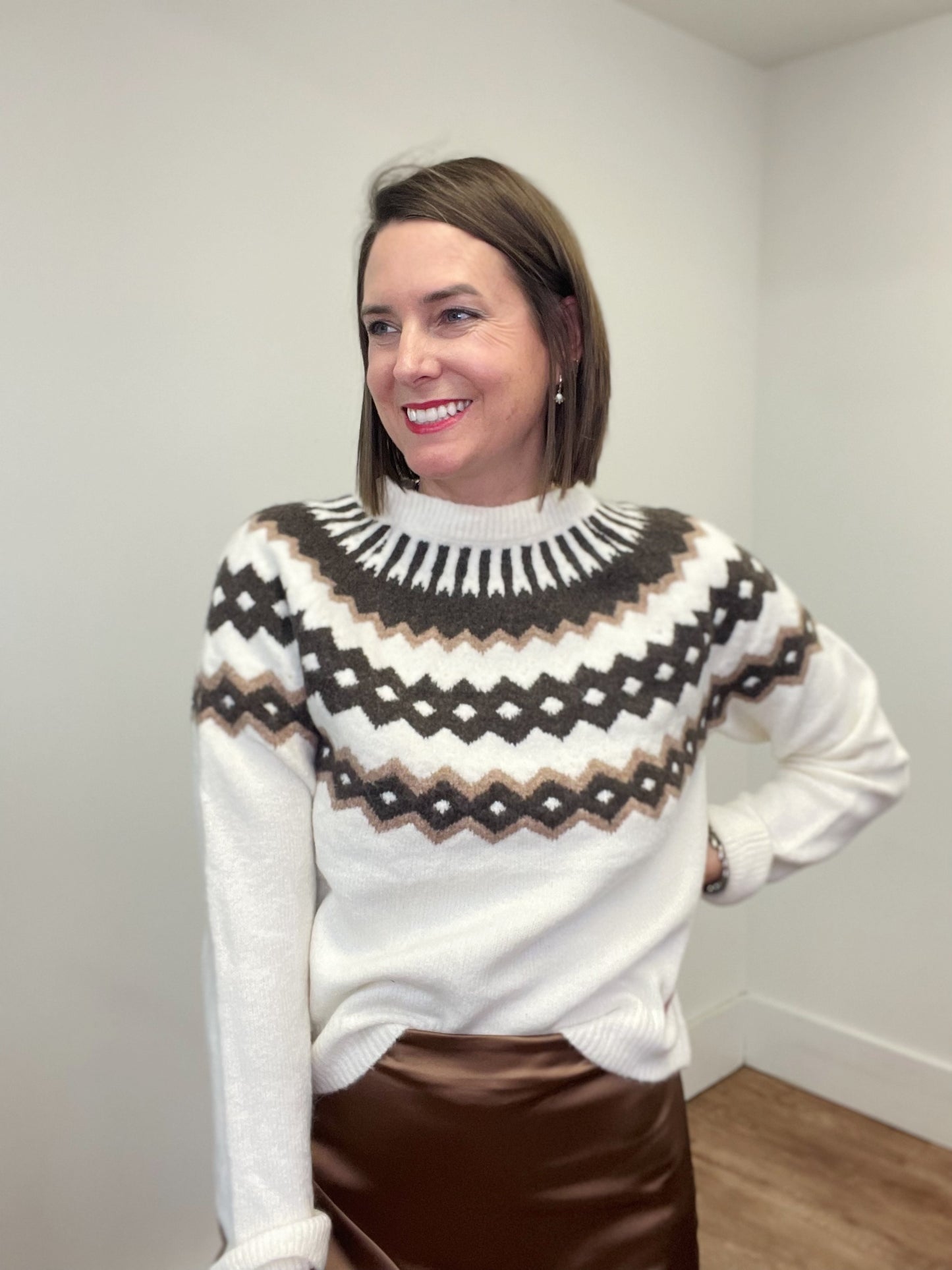 Neutral Nordic Sweater