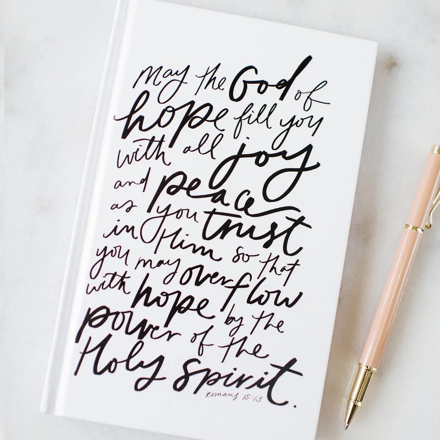 Jenessa Wait, May the God of Hope Hardcover Journal