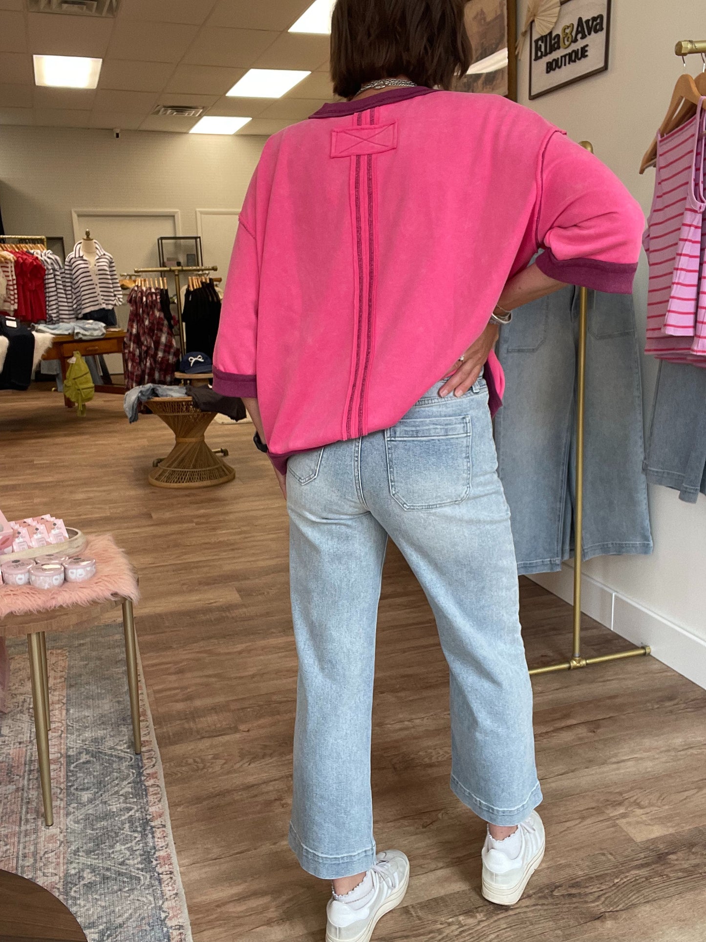Light Denim Utility Pant