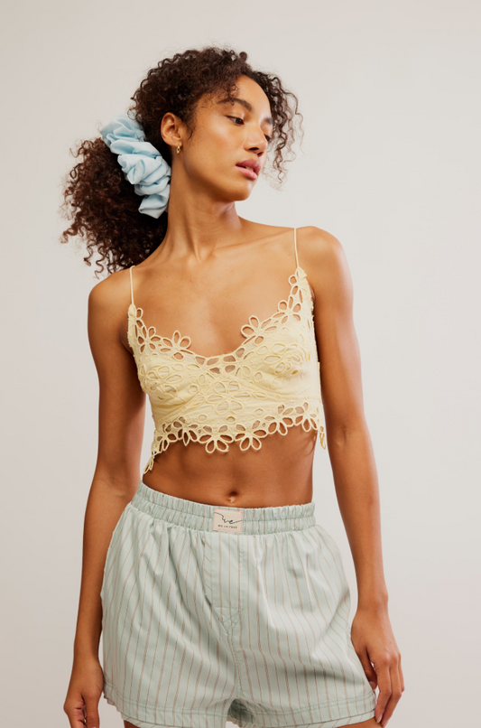 Free People Asteria Bralette in Banana Cream