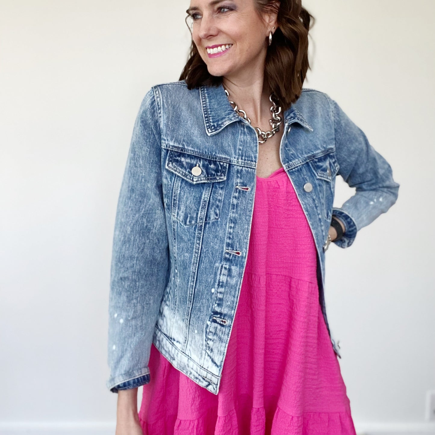 Light Ombre Denim Jacket