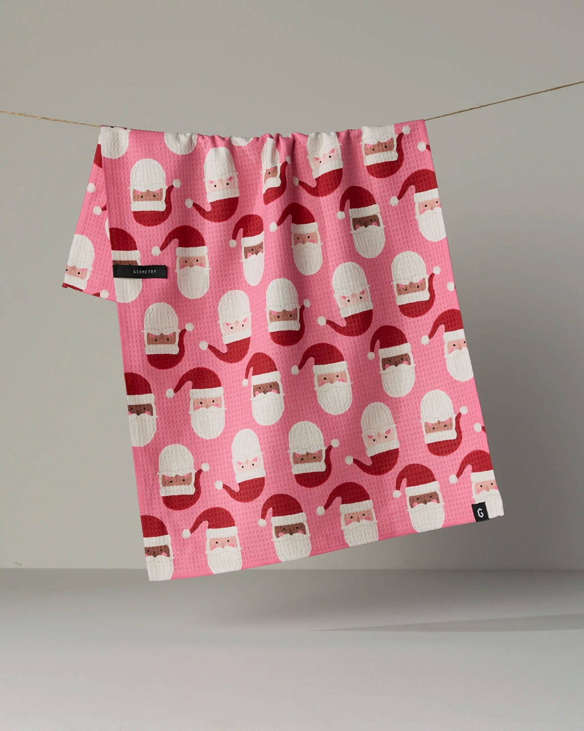 Jolly Santas Luxe Kitchen Towel
