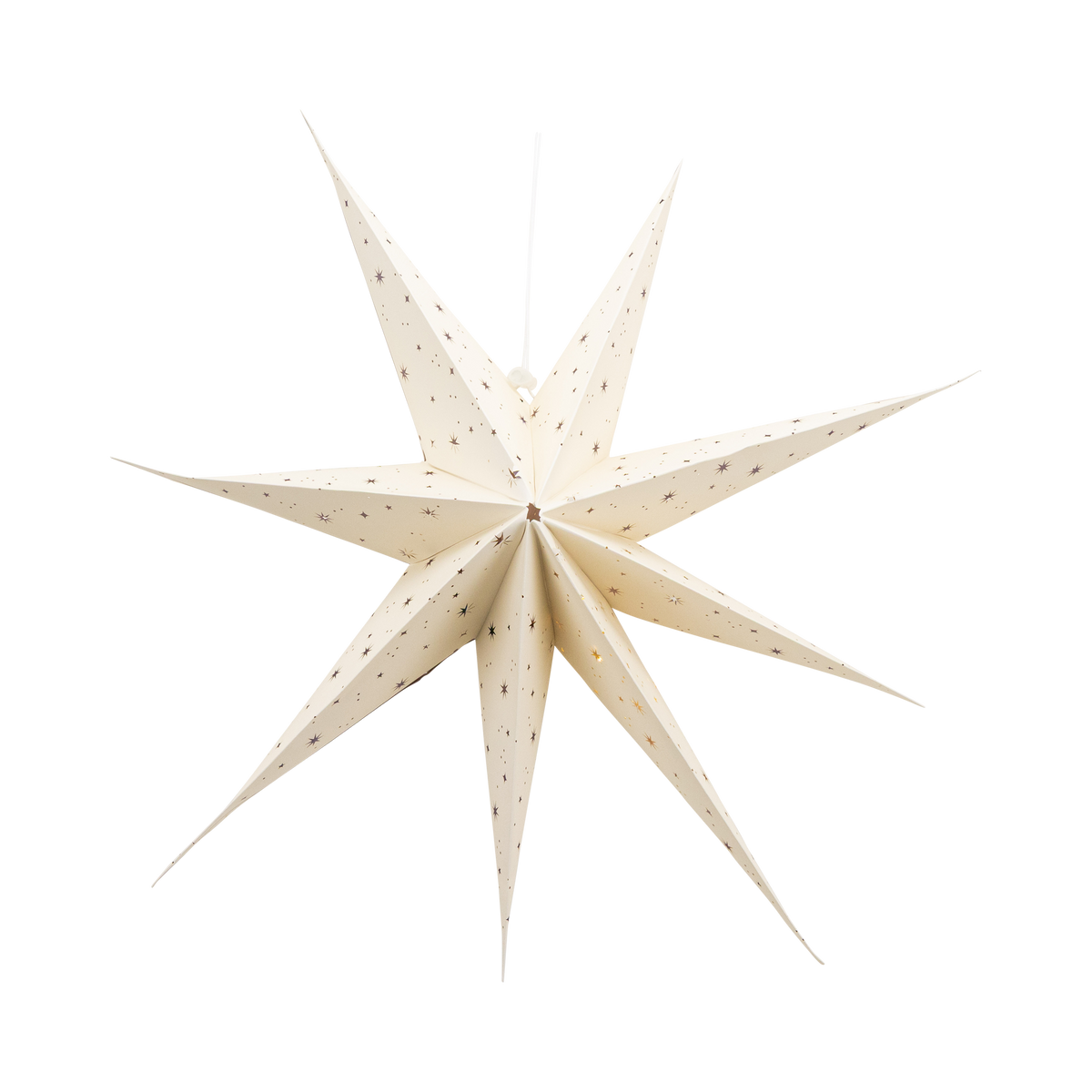 CHR1311 - Light Up Paper Stars - set of 3