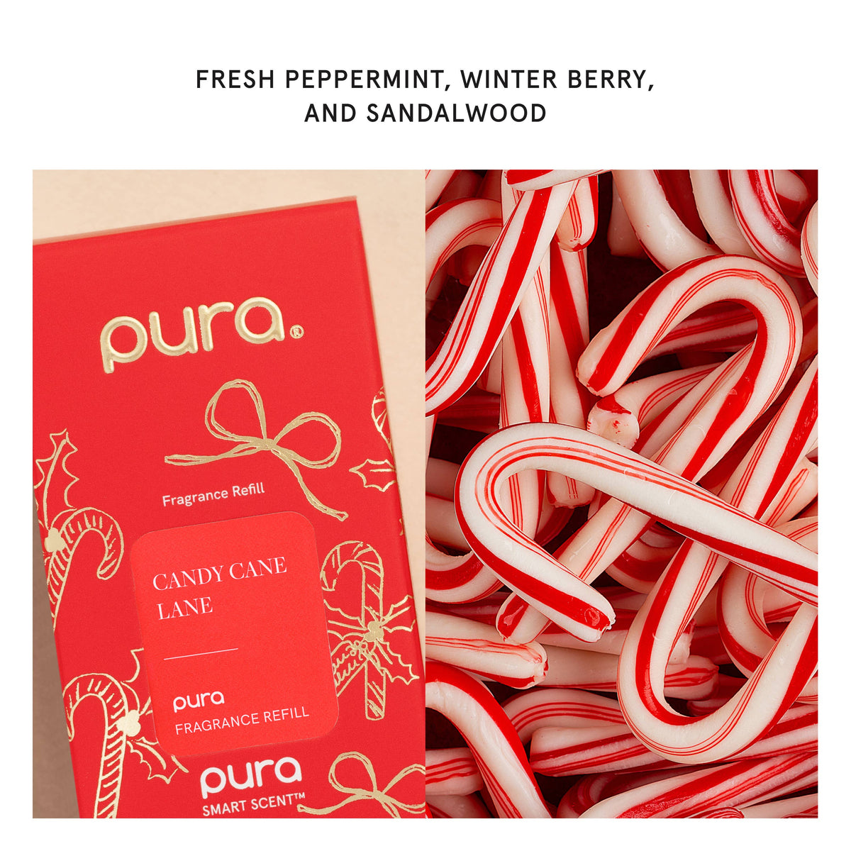 Candy Cane Lane  - Pura Home Diffuser Scent Refill