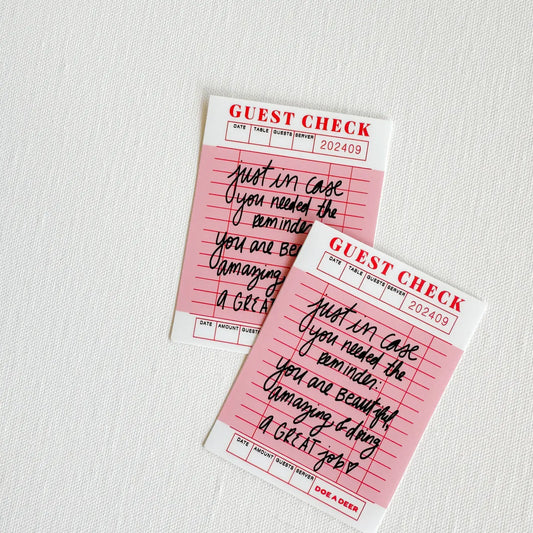 Just in Case Sticker