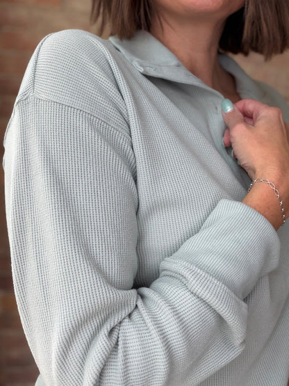 Cloud Blue Chrishell Pullover
