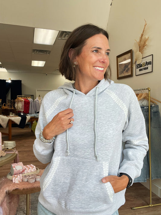 Heather Grey Didi Hoodie