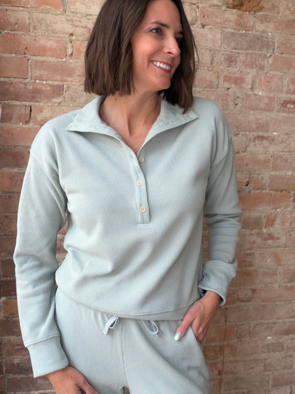 Cloud Blue Chrishell Pullover