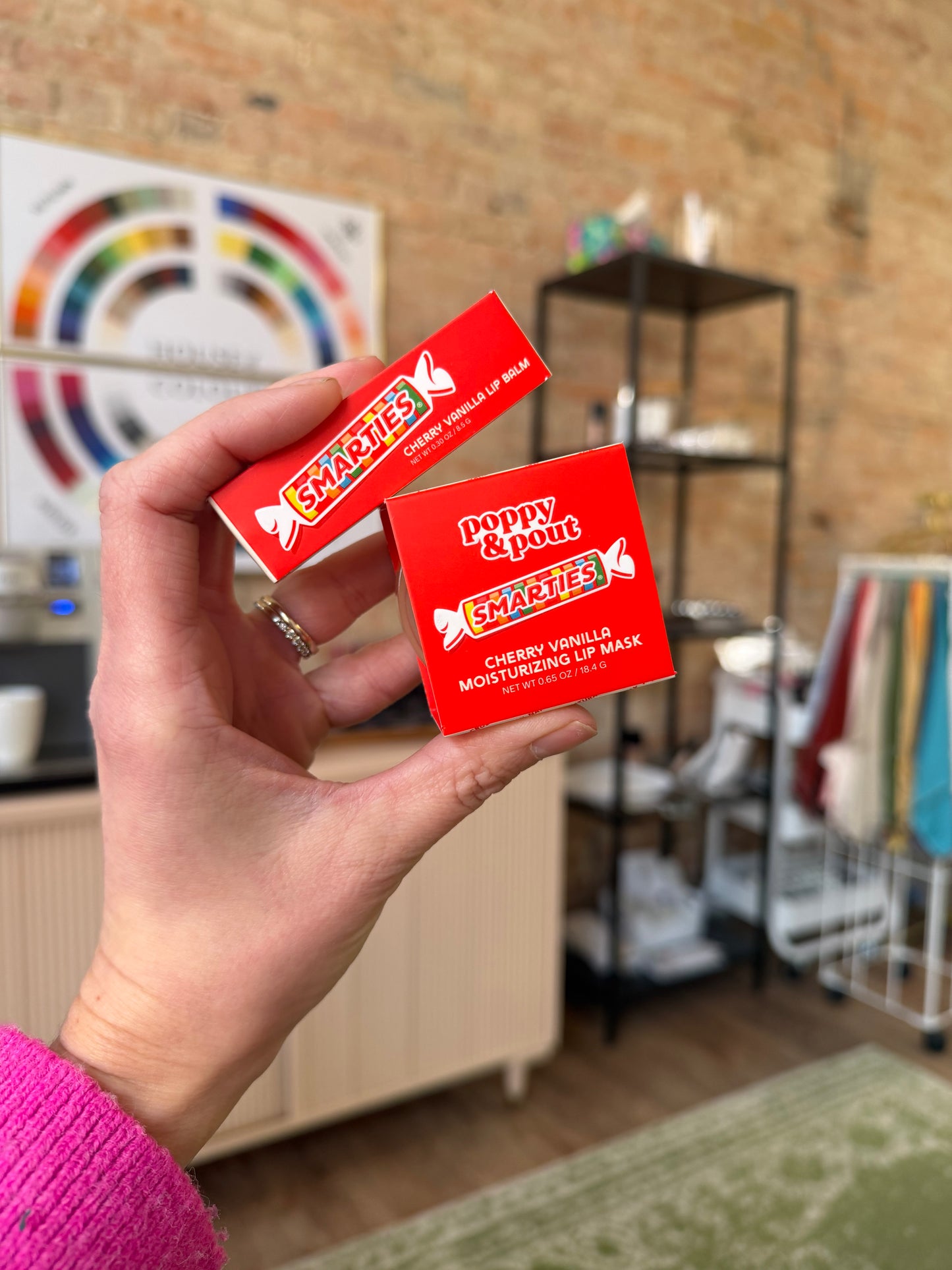 Poppy & Pout Limited Edition Cherry and Vanilla Smarties