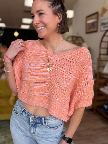 Sun Blush Pullover Sweater