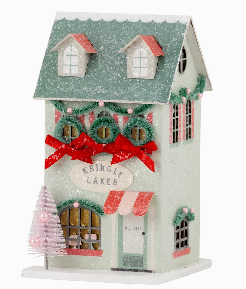 Christmas Village Cake Shoppe