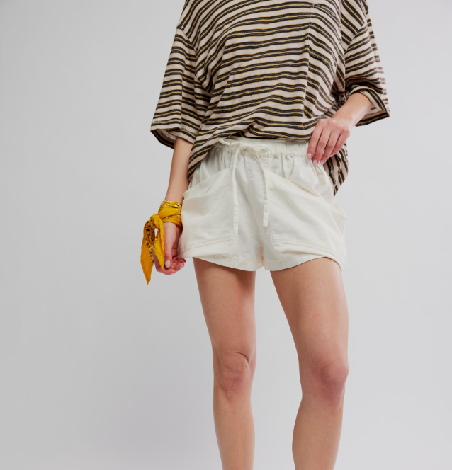 Free People Good Fortune Short in Sugar Swizzle