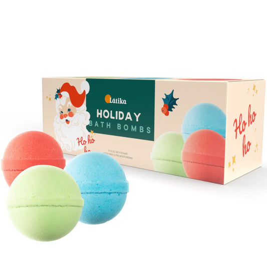 🎄Holiday - Christmas Bath Bomb Set - Santa ✨