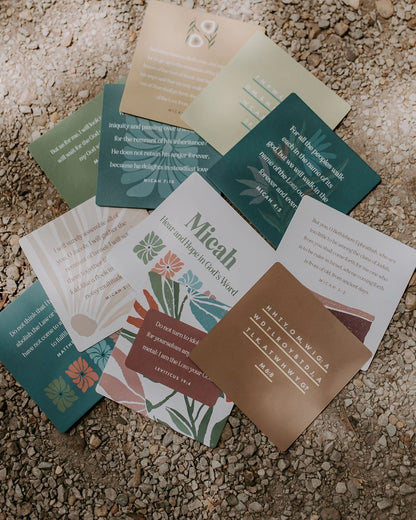 Well-Watered Women Micah Verse Cards