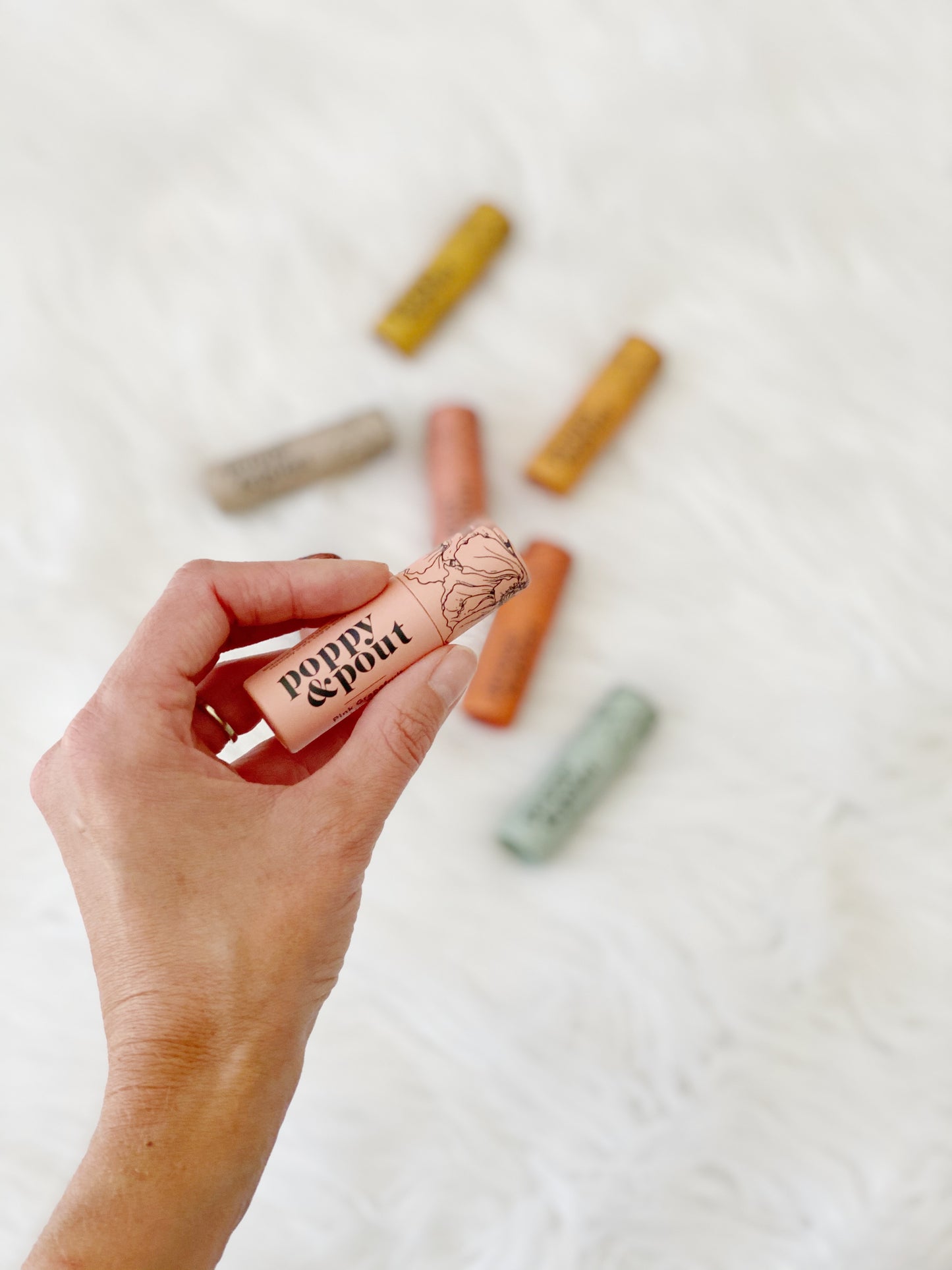 Poppy & Pout Lip Balms